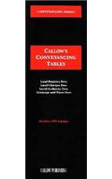 Conveyancing Tables