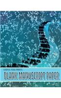 Useful Tool Prints Blank Manuscript Paper: Blank Sheet Music Blank Staff Paper 150 Blank Manuscript Pages 8"x10" Matte Cover Finish