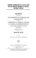Assessing inadequacies in VA data usage for and services provided to visually-impaired veterans