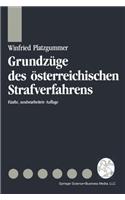 Grundz GE Des Sterreichischen Strafverfahrens