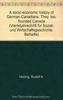 Socio-Economic History of German-Canadians