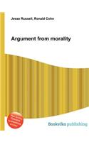 Argument from Morality