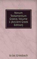 Novum Testamentum Graece, Volume 1 (Ancient Greek Edition)