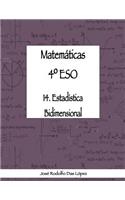 Matem+ticas 41/4 ESO - 14. Estad'stica bidimensional