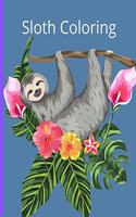 Sloth Coloring