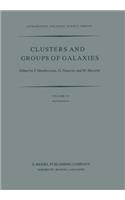 Clusters and Groups of Galaxies