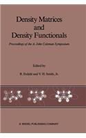 Density Matrices and Density Functionals