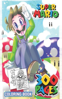 Super Mario Coloring Book 300 Pages