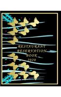 Restaurant Reservation Book 2020