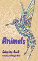 Animals - Coloring Book - Relaxing and Inspiration