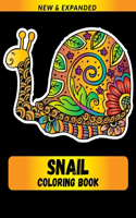 Snail Coloring Book: Stress Relieving Snail Designs