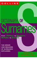 Collins Dictionary Of Surnames