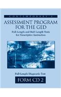 Assessment Program for the Ged: Full-Length Form Cd2