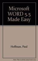 Microsoft WORD 5.5 Made Easy