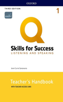 Q3e Listening and Speaking 1 Teachers Guide Pack