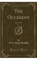 The Occident, Vol. 13