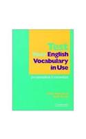 Test Your English Vocabulary In Use Pre- Intermedi- Ate & Intermediate