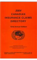 Canadian Insurance Claims Directory 2005