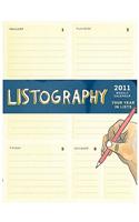 Listography 2011 Calendar