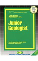 Junior Geologist: Passbooks Study Guide