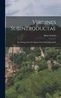 Virgines Subintroductae