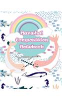 Narwhal Composition Notebook
