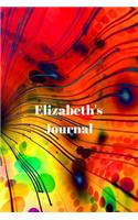 Elizabeth's Journal: Personalized Lined Journal for Elizabeth Diary Notebook 100 Pages, 6" x 9" (15.24 x 22.86 cm), Durable Soft Cover