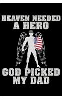 Heaven needed a hero God picked my Dad