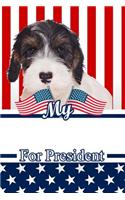 My Sealyham Terrier for President: 2020 Election Isometric Dot Paper Notebook 120 Pages 6x9