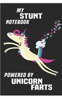 My Stunt Notebook Powered By Unicorn Farts