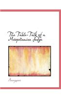 The Table-Talk of a Mesopotamian Judge