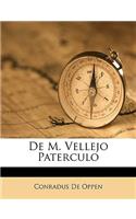 de M. Vellejo Paterculo