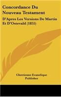 Concordance Du Nouveau Testament