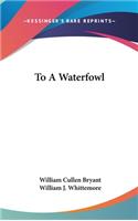 To A Waterfowl