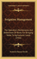 Irrigation Management