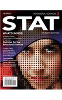 Behavioral Sciences Stat (with Coursemate Printed Access Card)