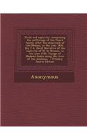 Perils and Captivity; Comprising the Sufferings of the Picard Family After the Shipwreck of the Medusa, in the Year 1816, [By C.A. Dard] Narrative of