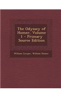 The Odyssey of Homer, Volume 1: (English)