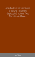 Analytical-Literal Translation of the Old Testament (Septuagint)