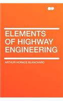 Elements of Highway Engineering