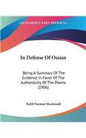 In Defense Of Ossian