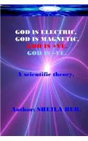 GOD IS ELECTRIC, GOD IS MAGNETIC, GOD is +VE, GOD IS -VE. Written by SHEILA BER.