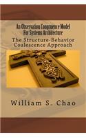 Observation Congruence Model For Systems Architecture