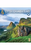 SCOTTISH HIGHLANDS ISLANDS A4 CALENDAR 2