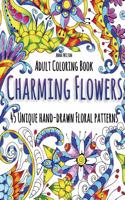 Charming Flowers: 45 Unique Hand-Drawn Floral Patterns