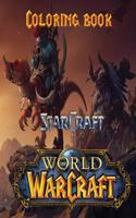 Starcraft & Warcraft Coloring Book: A Great Coloring Book for Kids Aged 3+ on Starcraft and Warcraft Scenes. an A4 50 Page Book.