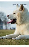 Akita Inu 6th Notebook Record Journal, Diary, Special Memories, To Do List, Academic Notepad, and Much More