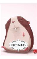 Hamster Dot-grid Notebook