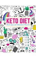 Keto Diet Food Log and Nutrition Tracker: Nifty Weight Loss Journal and Healthy Living Diary - Daily Ketogenic Meal Planner - Low Carb Fitness Tracker and Wellness Notebook - Book # 009235