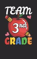Notebook: 3rd Grade Teacher Student 6x9 Dot Grid 120 Pages